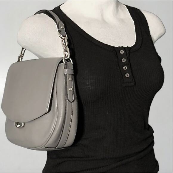 Kate Spade Mulberry Street Alecia Slate Pebbled Leather Crossbody Shoulder Bag - Picture 4 of 11